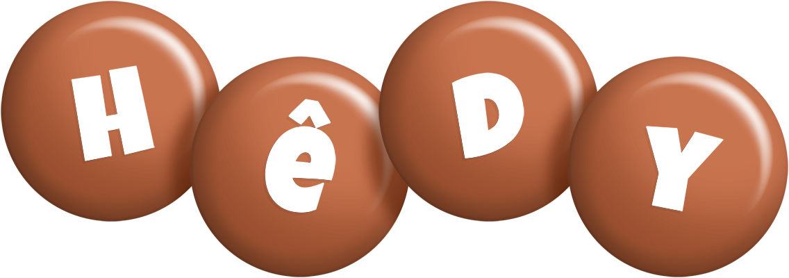 Hêdy candy-brown logo