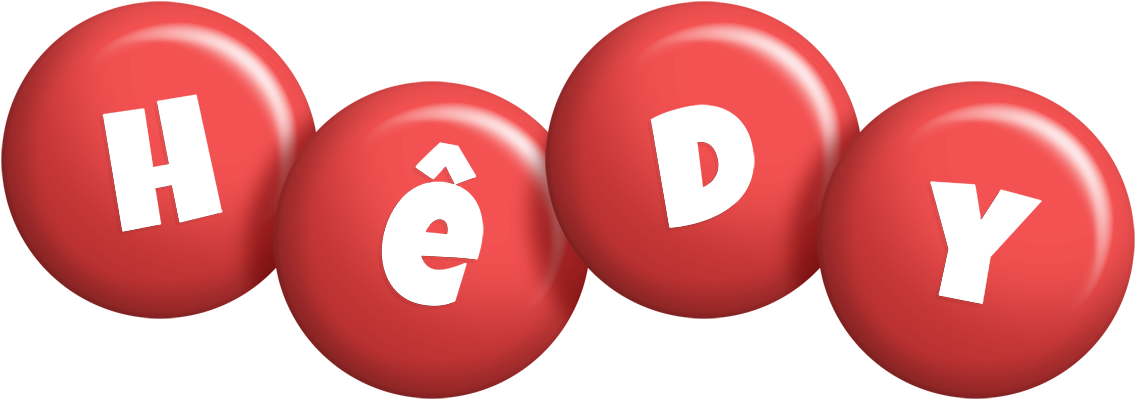 Hêdy candy-red logo