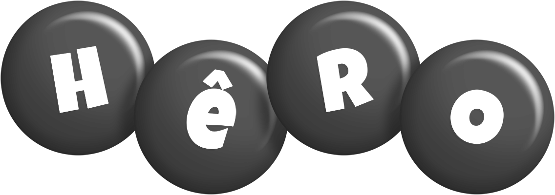 Hêro candy-black logo