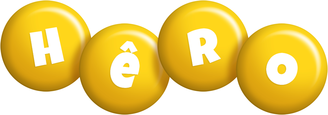 Hêro candy-yellow logo