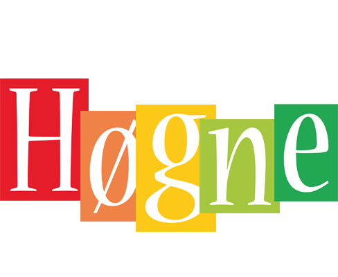 Høgne colors logo