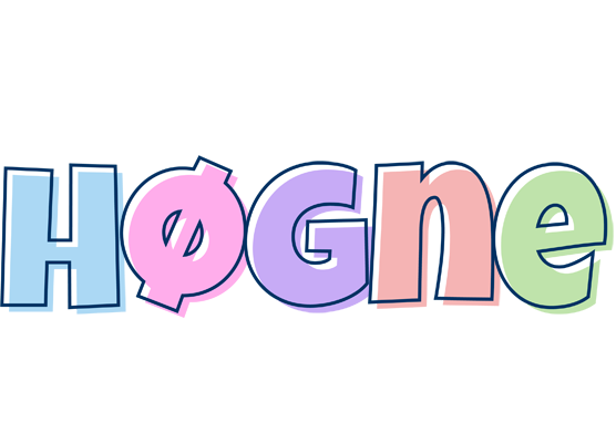 Høgne pastel logo