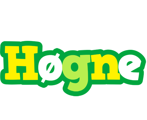 Høgne soccer logo