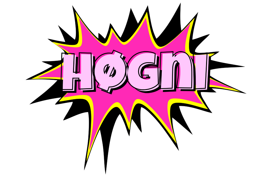 Høgni badabing logo