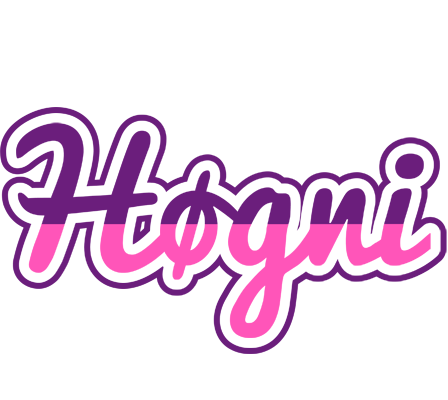 Høgni cheerful logo