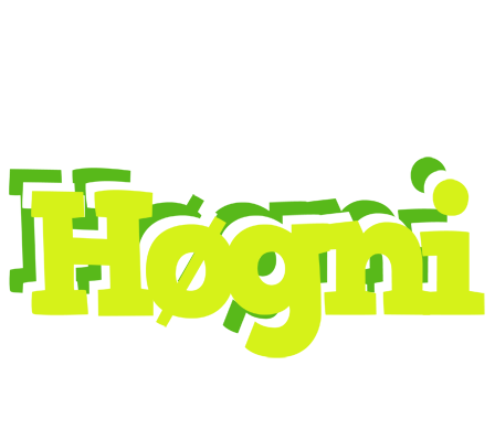 Høgni citrus logo