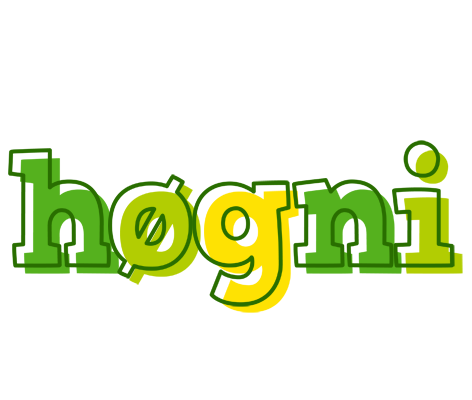 Høgni juice logo