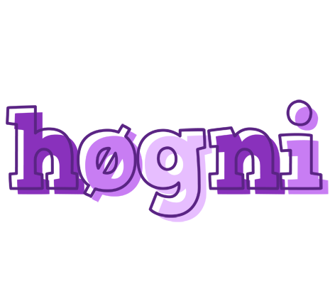 Høgni sensual logo