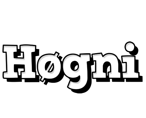 Høgni snowing logo