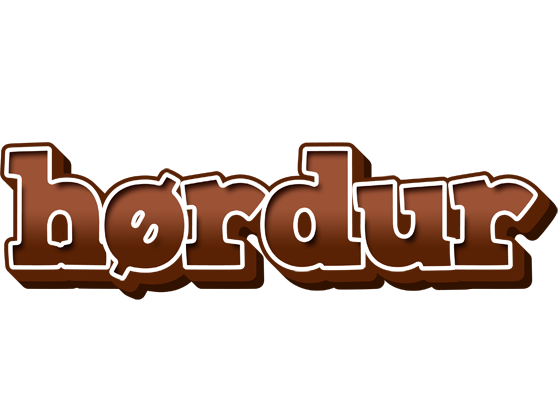 Hørdur brownie logo