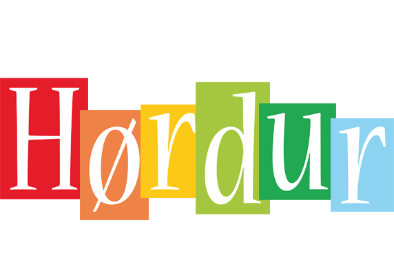 Hørdur colors logo