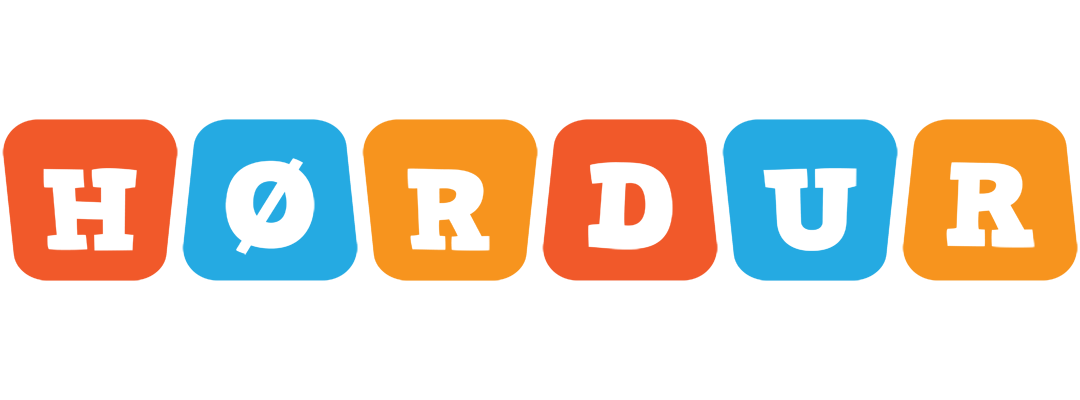 Hørdur comics logo