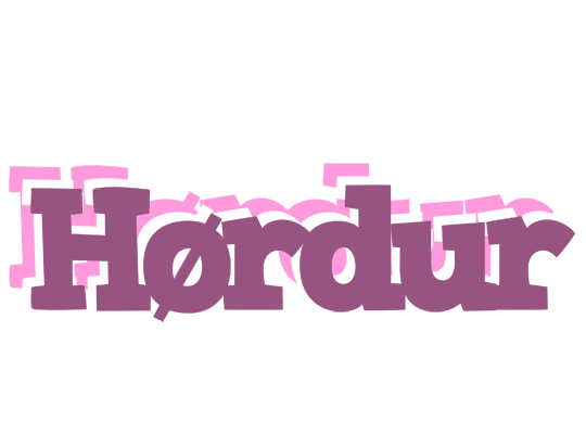 Hørdur relaxing logo