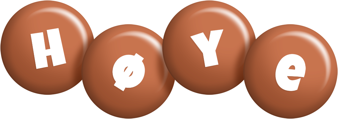 Høye candy-brown logo