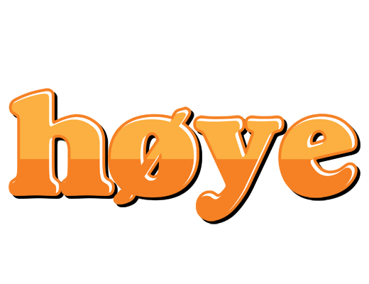 Høye orange logo
