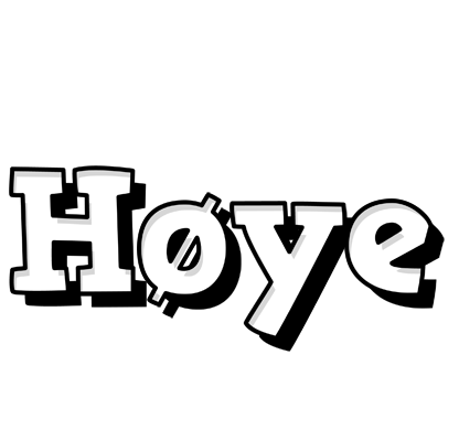Høye snowing logo