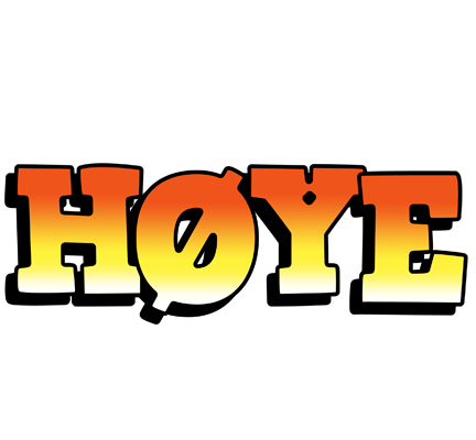 Høye sunset logo