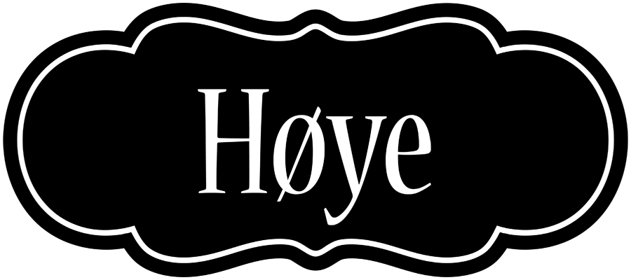 Høye welcome logo