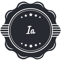 Ia badge logo