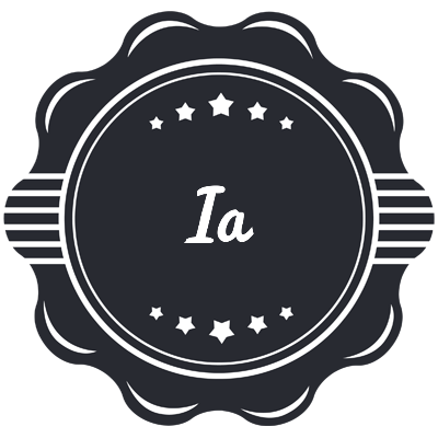 Ia badge logo