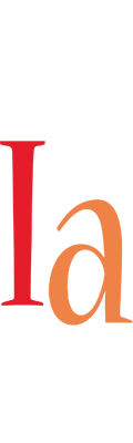Ia birthday logo