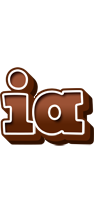 Ia brownie logo