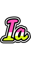 Ia candies logo