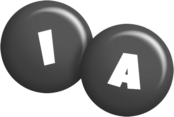 Ia candy-black logo