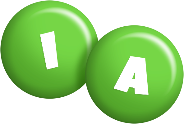 Ia candy-green logo