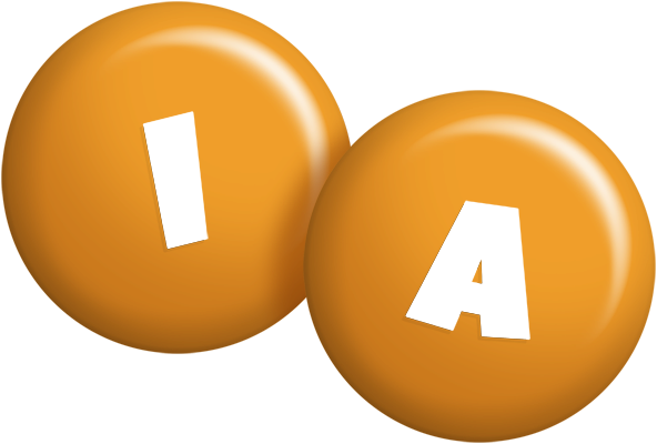 Ia candy-orange logo