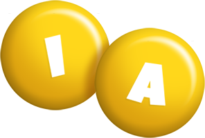 Ia candy-yellow logo