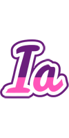 Ia cheerful logo