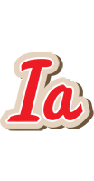 Ia chocolate logo