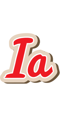 Ia chocolate logo