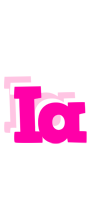 Ia dancing logo