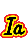 Ia flaming logo