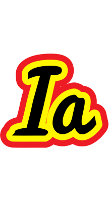 Ia flaming logo