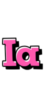 Ia girlish logo