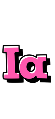 Ia girlish logo