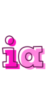 Ia hello logo