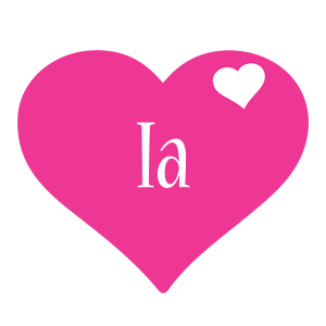 Ia love-heart logo