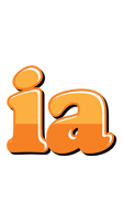 Ia orange logo