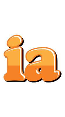 Ia orange logo