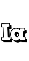 Ia snowing logo