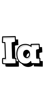 Ia snowing logo