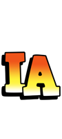 Ia sunset logo