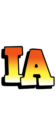 Ia sunset logo