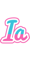 Ia woman logo