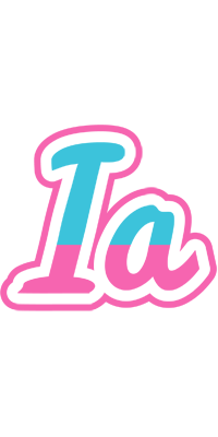 Ia woman logo