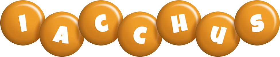 Iacchus candy-orange logo